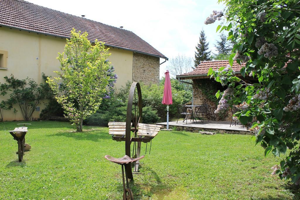 La Bicyclette Fleurie Bed & Breakfast Villemoirieu Eksteriør bilde