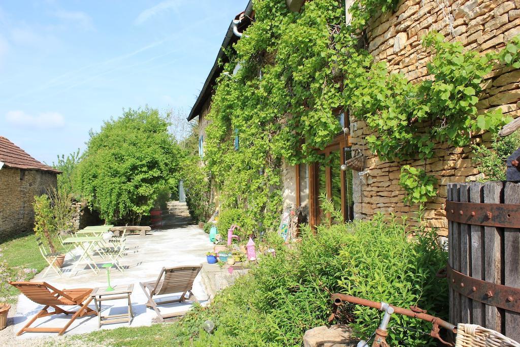 La Bicyclette Fleurie Bed & Breakfast Villemoirieu Eksteriør bilde
